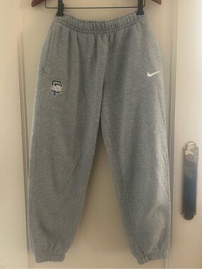Nike Kids' Grey SF Fleece Sweatpants